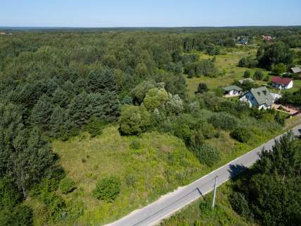 Ustawna, zielona działka budowlana-1535m2 - Janik
