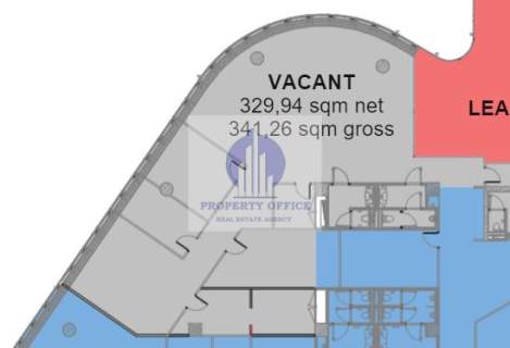 Mokotów lokal biurowy 341,26m2 na wynajem