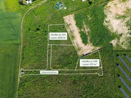 Działka budowlana na sprzedaż, 971 m2, Lubajny