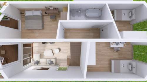Dom szkieletowy PREMIUM - Dobczyce, działka 750 m2, deweloperski...