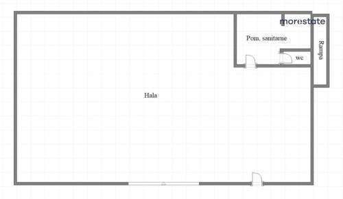 Hala na Zabłociu/ 370m2