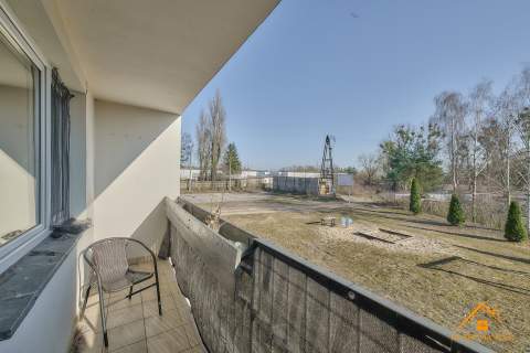 dwupokojowe z balkonem na parterze