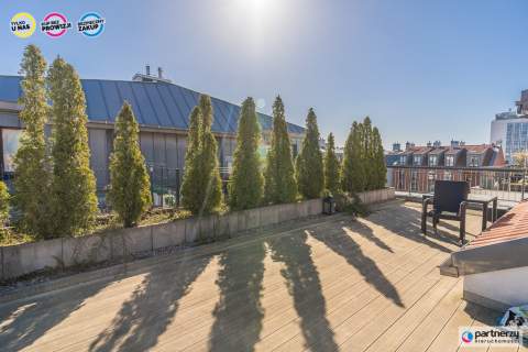 Apartament z panoramicznym widokiem na Motławę