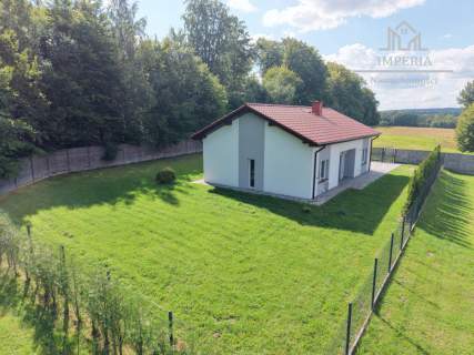 Nowy dom w otulinie lasu 102 m działka 1000 m