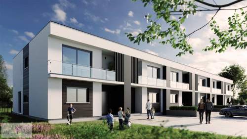 Skrajny segment 112m2 z ogrodem 500m2 - przy lesie