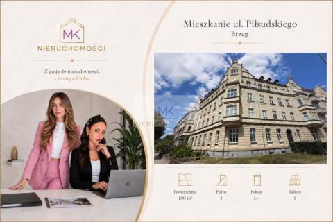 Mieszkanie 98,5 m2 3/4 pokoje Balkon 2 piwnice 