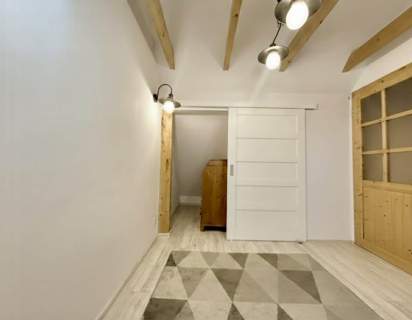Ochota Filtry/ Kamienica/ Salon z kominkiem