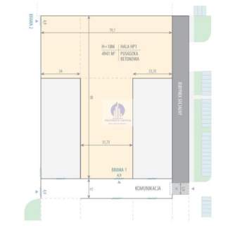 Bielany magazyn 4941 m2 do wynajęcia