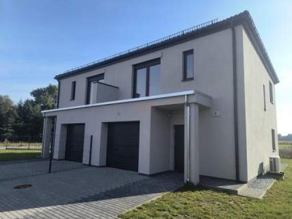Bliźniak 103 m2 z pompą ciepła - Pełczyce