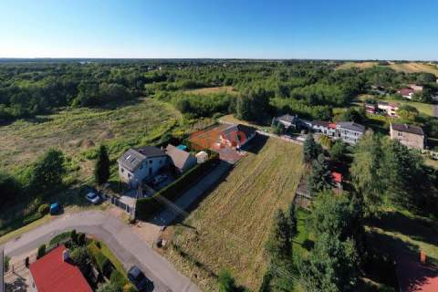 Działka budowlana 1271m2 Ossy gm. Ożarowice 