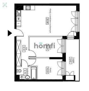 Sady Żoliborskie 63 m2 3 pokoje komórka loggia