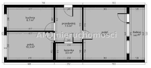 Mieszkanie 2-pokojowe ul. Kilińskiego w Wrocław