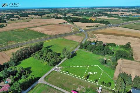 Działka z war.zab. - 8 km od morza