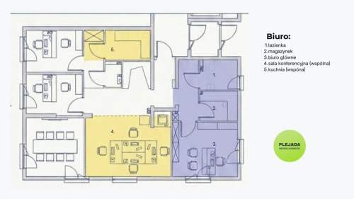 Nowoczesne reprezentacyjne biuro 40m2 parking
