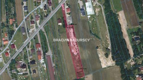 Działka z projektem na 5 bliźniaków