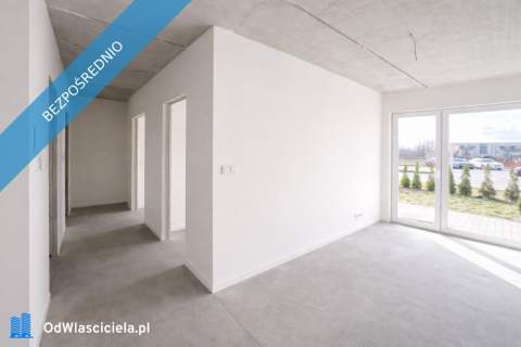 4 pokoje, 2 łazienki i 43 m tarasu z ogrodem nowe mieszkanie...