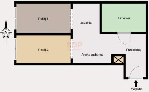 2 pokoje przy Politechnice Łódzkiej Idealne pod inwestycję