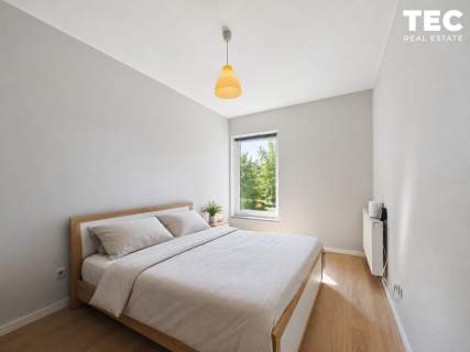 Francuska Park z miejscem duży balkon