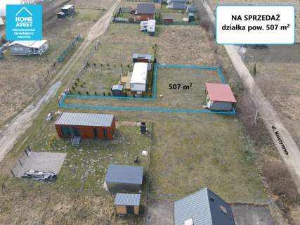 Karwia 3 km Działka budowlana z WZ 507 m