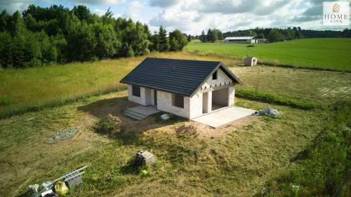 Dom pod Olsztynem do wykończenia na dużej działce