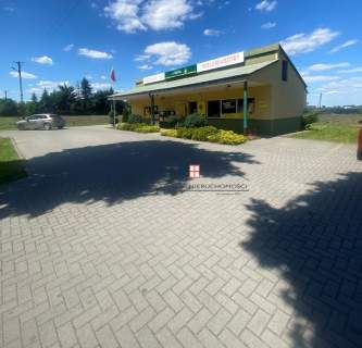 Obiekt usługowy 79 m z dużym parkingiem Orły