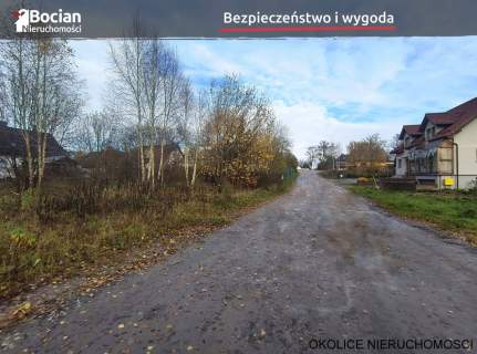 Duża, pełna słońca działka budowlana Pępowo