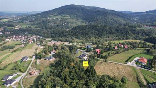 Działka pod dom 16 ar Beskid Wyspowy