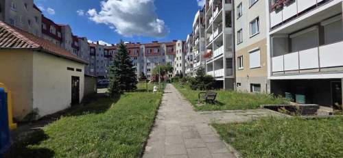 2 pokoje 51,2 m balkon ogródek, Dąbie