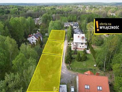 Działka budowlana 991 m media w działce MPZP