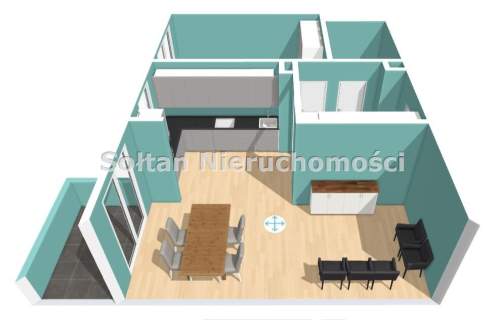 Bielany Residence Metro Balkon zieleń 
