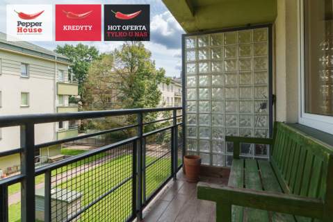 Kameralne osiedle z 2006 r. 3 pokoje Balkon