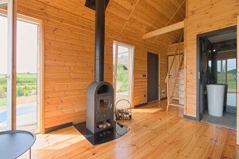 Dwa domki nad jeziorem, sauna, bania, basen, staw