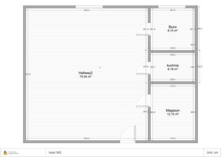 TEOFILÓW/105 m2/ 2 mc gratis/ Magazynowo-usługowy