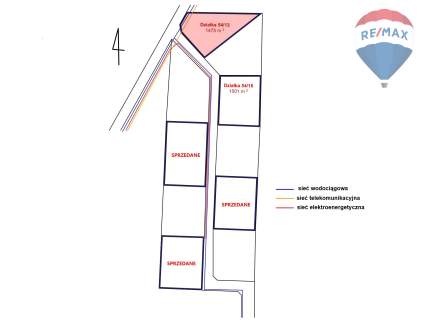 Działka 1475m2, Kłudno Nowe gm. Grodzisk Maz.