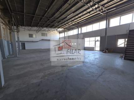 Hala magazynowa z biurami na wyynajem-460m2.