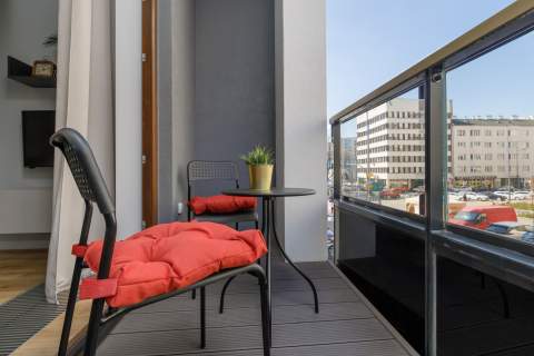Apartamenty Ogrodowa loggia Warszawa Wola