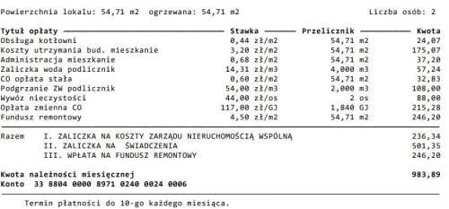 Mieszkanie do wynajęcia, 55 m2, Kraków