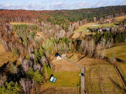 Działka budowlana 8,81 ar Uście Gorlickie, Beskidy