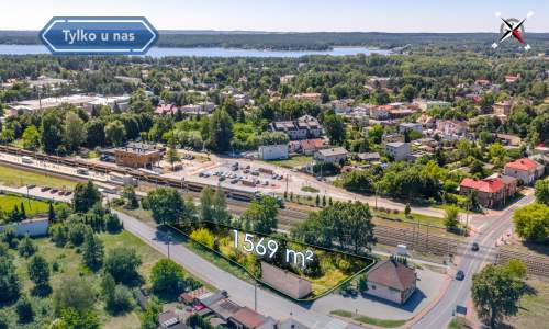 Działka Inwestycyjna centrum Poraja 1 659m2