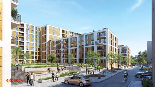 Nowe 2 pokoje w centrum Łodzi 41,63 m Balkon bez PCC i p