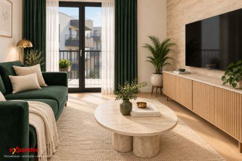 TOP LOKALIZACJA Ostatnie Piętro 2 Pokoje Balkon