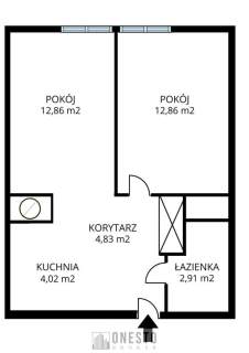 2 pok. Mieszkanie na sprzedaż 37,5 m2, dostępne od JUŻ, Łęczna