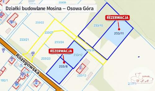 Budowlana w otoczeniu lasów i jezior WPN 1088 m