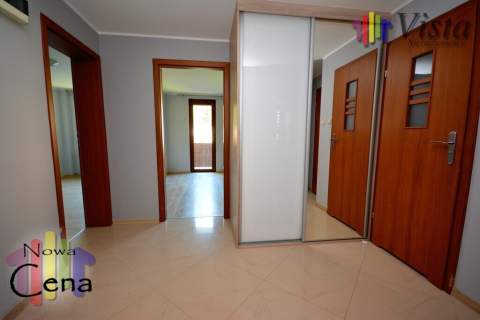 3 pokoje do wejścia/balkon/1 p/co miejskie
