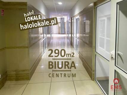 Powierzchnie biurowe 290 m2 Centrum