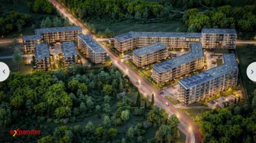 Nowe 1-pokojowe mieszkanie 32,97 m z dużym balkonem Rytm Mok