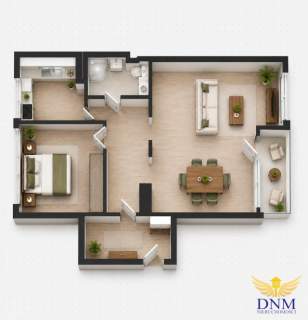 Funkcjonalne mieszkanie 61,7 m2 6 m2 Balkon Miechowice