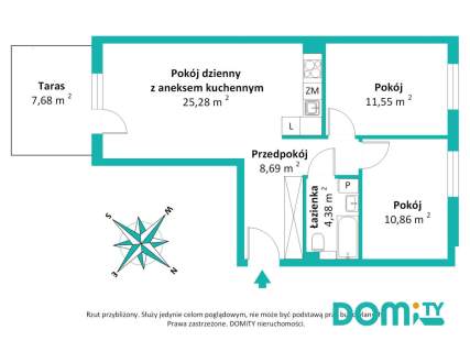 Nowoczesne, zadbane, taras, dwustronne, parking