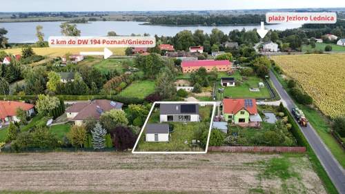 Całoroczne domy nad jeziorem 35 min od Poznania