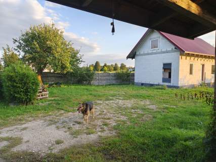 Siedlisko blisko Łodzi- działka 6 544 m 2 domy garaż rzeka